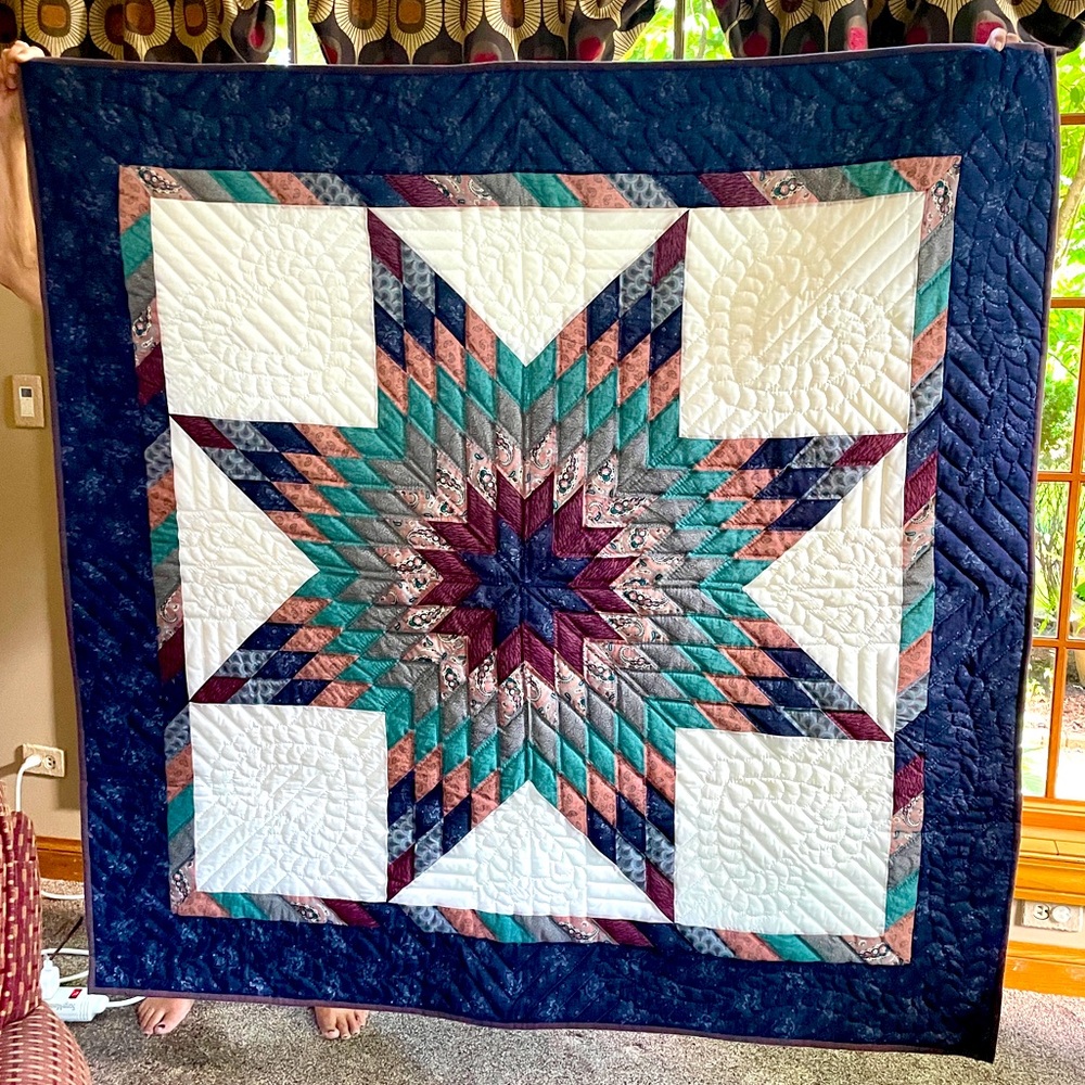 Hand-Stitched Heirloom Quilt